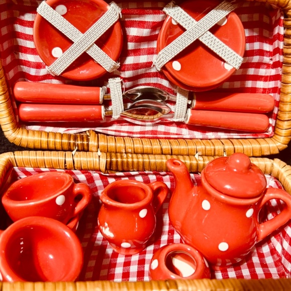 Flying pig - Vintage porcelain tea set - Picture 3 of 6